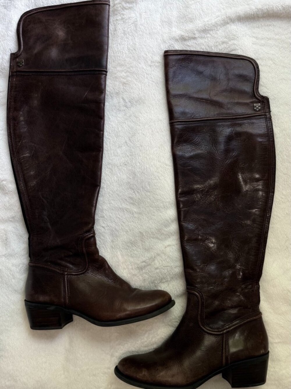 Vince Camuto Baldwin Over the Knee Leather Boot 8.5